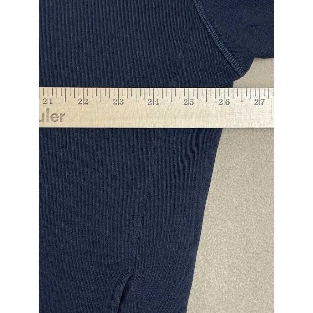 Moncler Hoodie Mens Large Blue JW Anderson‎ Designer Pullover Sweater Adult